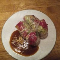 Pink Dragon Summer Rolls at Secret Garden in Berlin