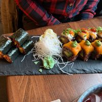 Lunch menu sushi at Secret Garden in Berlin