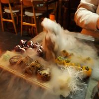 Different shushi at Secret Garden in Berlin