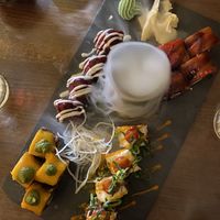 Vegan sushi  at Secret Garden in Berlin