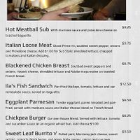 Sandwiches at Ila in Fairfield