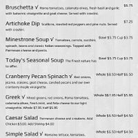 Starters & Salads at Ila in Fairfield