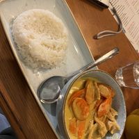 Vegan curry  at Vivi Bistrot - Navona in Rome