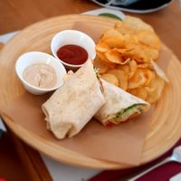 Vegan wrap was excellent at Vivi Bistrot - Navona in Rome