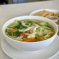 Vege + Tofu Pho  at Pho 1945 in Lomita