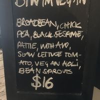 Temporary addition to menu - hopefully permanent?!  at Brgr Spot in Yamba