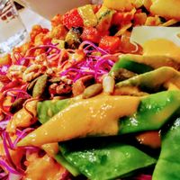 All you can eat buffet plate#3 at nu dish Deli & Cafe in Tokyo