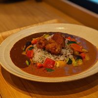 Massaman/European curry 👌 at nu dish Deli & Cafe in Tokyo