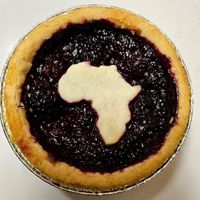 Blackberry pie (mini size) at Uhuru Foods & Pies in Oakland