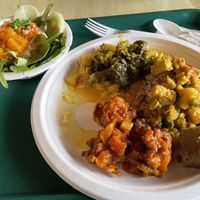   at Govinda's Natural Foods Buffet in Tucson