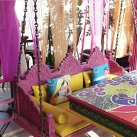 Outdoor Swing  at 12 Chutneys in Kuwait City
