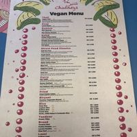 Menu at 12 Chutneys in Kuwait City