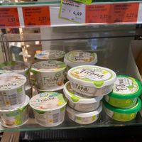 vegan cream cheese and crème fraîche at Bio Company - Kreuzberg in Berlin