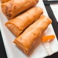 Spring rolls at King's Vegetarian in Bella Vista