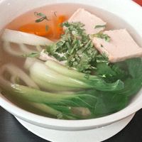 Wonton soup at King's Vegetarian in Bella Vista