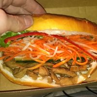 Vegan chicken at King's Vegetarian in Bella Vista