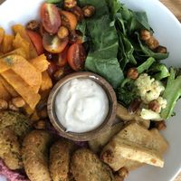 Healthy Buddha bowl at Botanik in Kerobokan Kelod