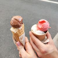 Ice cream at Le Petit Colibri in Lyon