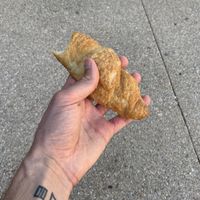 Vegan croissant at Le Petit Colibri in Lyon