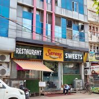 Entrance at Sarang Sweets & Restaurant in Lucknow