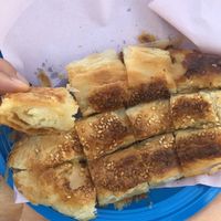 Potato burekas  at Ha Bourekas Hatorki in Haifa