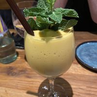 Mango drink 🍹   at An Vegan House  in Hamburg