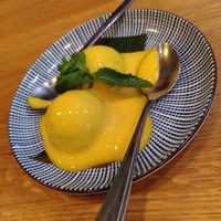 My first experience of mochi ice-cream at An Vegan House  in Hamburg