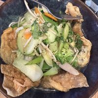 Wantan Soup  at An Vegan House  in Hamburg