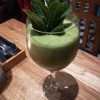 green smoothie at An Vegan House  in Hamburg