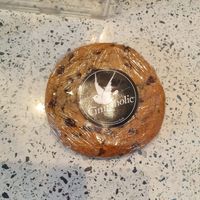 Amazing vegan chocolate chip cookie at Cinnaholic in Seattle