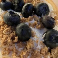 Blueberry pie  at Cinnaholic in Seattle
