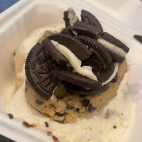 Oreo & cookie dough   at Cinnaholic in Seattle