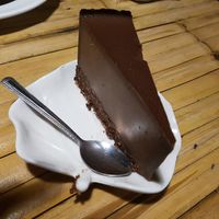 Raw sugarfree Chocolate cake at Vegan Phangan in Koh Phangan