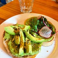 Avocado toast  at Egg in Shanghai