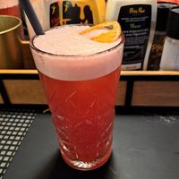 Sex on the beach cocktail at Peter Pane - Friedrichstr in Berlin