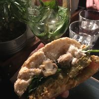 Garlic mushrooms  at Peter Pane - Friedrichstr in Berlin