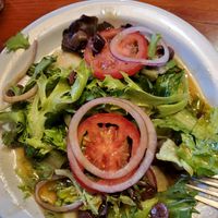 This salad was delicious 😋 at Mooses Tooth in Anchorage