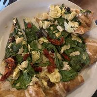 Vegan  pizza  at Mooses Tooth in Anchorage
