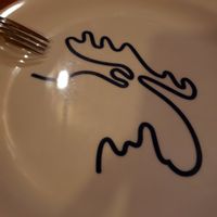 Cool plates at Mooses Tooth in Anchorage