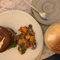 Burger 🌱 at Vertigo - Cross St in Manchester