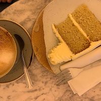 Lemon cake  at Vertigo - Cross St in Manchester