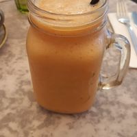 Melon smoothie at Vertigo - Cross St in Manchester