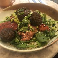 Falafel bowl at Vertigo - Cross St in Manchester