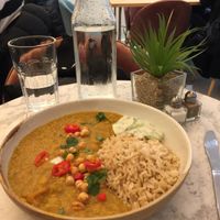 Delicious Buddha Bowl- The yoghurt on this is so good!  at Vertigo - Cross St in Manchester
