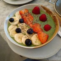 Matcha bowl at Vertigo - Cross St in Manchester
