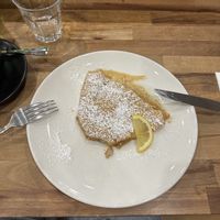 Vegan sugar lemon crepes  at Roule Galette in Melbourne