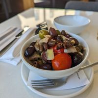 Olive appetizer at Stanza in Salt Lake City