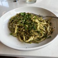 Almond pasta   at Stanza in Salt Lake City
