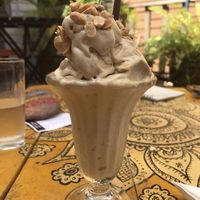 Banana peanut butter nice cream! SO good!!  at Mia's Hangout in Krabi