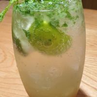 Mocktail mojito at Wagamama in Muscat